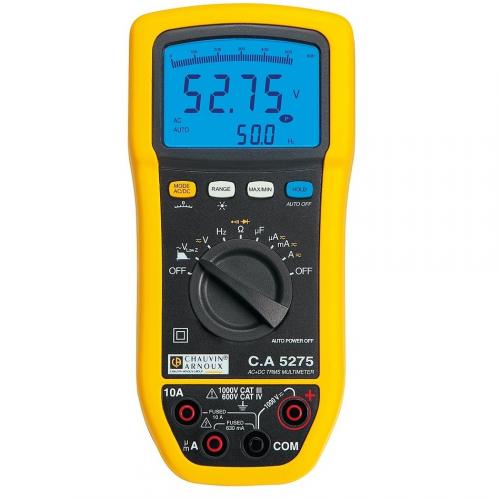 CA5275, погрешность 0,09%, 1000 В, AC/DC, AC+DC