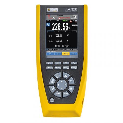 CA5292, NEW! Погрешность 0,03%, 100 КГц, True RMS, IP67, USB, ПО, самописец